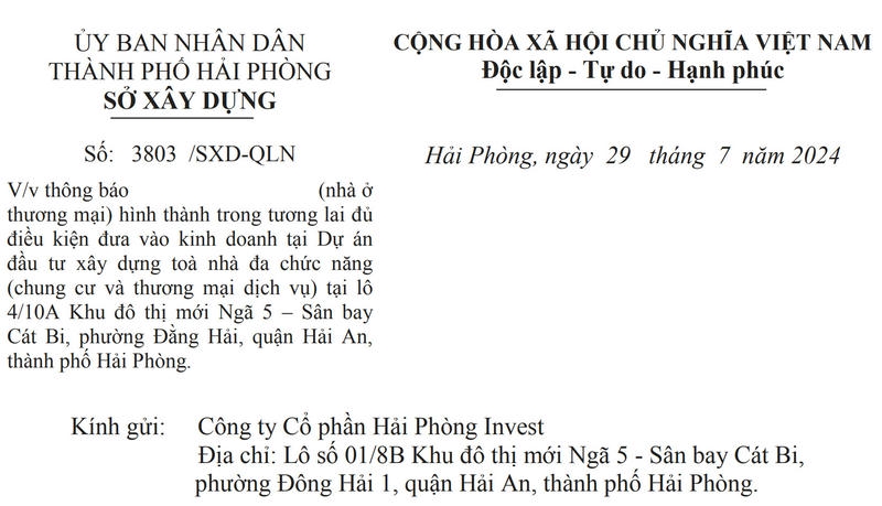 Ảnh mẫu Confidential_TB nha o hinh thanh trong tuong lai DA Invest L04-10A LHP 29.7.signed (1)_nhaphohaiphong